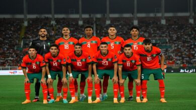 المنتخب الأولمبي المغربي يجري ثاني مباراة أمام منتخب غانا